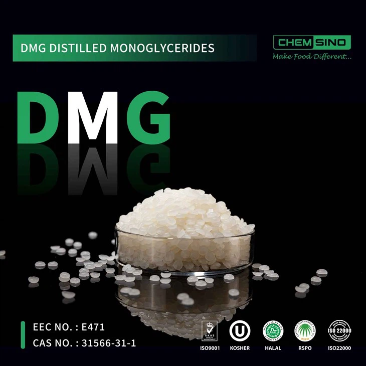 Китайские качественные дистиллированные моноглицериды DMG в таблетках CAS № 31566-31-1
