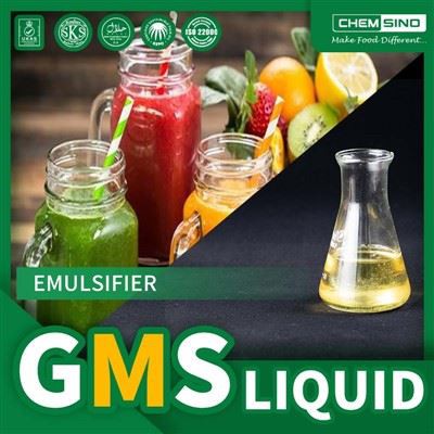 Глицерилмоностеарат молочных продуктов в пищевых продуктах GMS Liquid № CAS 26545-74-4