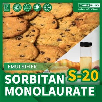 Эмульгатор сорбитанмонолаурат Span E493 CAS: 1338-39-2