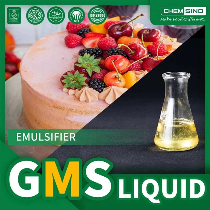 Универсальное применение жидкого моностеарата глицерина (GMS Liquid) № CAS 26545-74-4