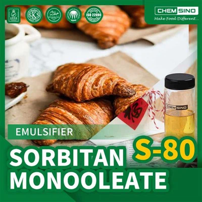 Эмульгатор Sorbitan Monooleate использует в еде и косметике