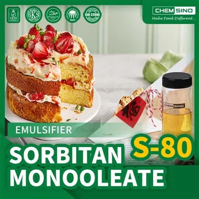 SPAN 80 Food Grade E494 Emulsifier Бесплатный образец доступен